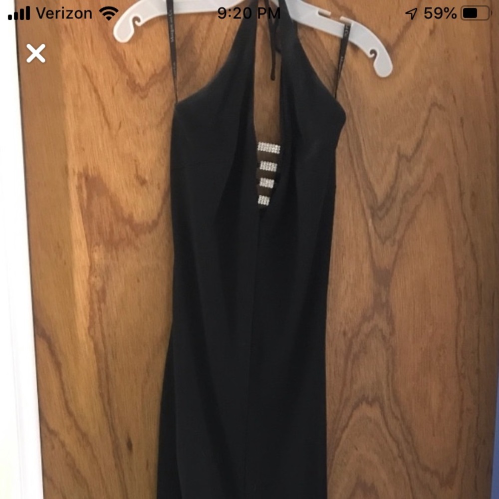 Black formal gown